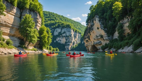 Top des descentes en canoë sur la rivière Dordogne