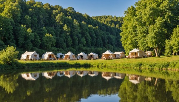 Les 5 plus beaux campings 4 étoiles en Dordogne