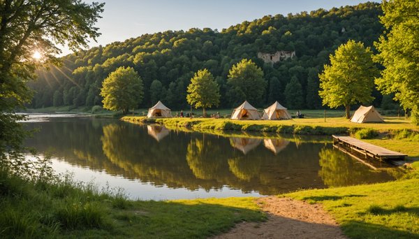 Immersion totale : la beauté des campings en bord de rivière en Dordogne