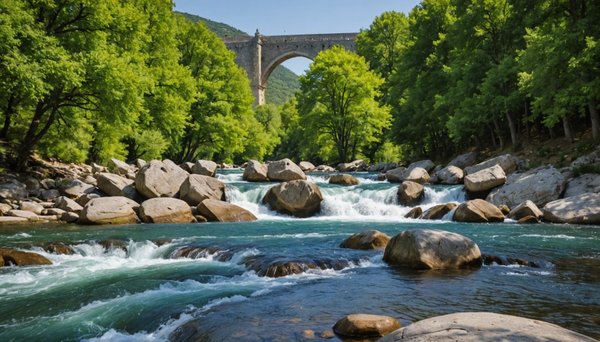 Les plus belles rivières d'ardèche à explorer avec le camping le plan d'eau