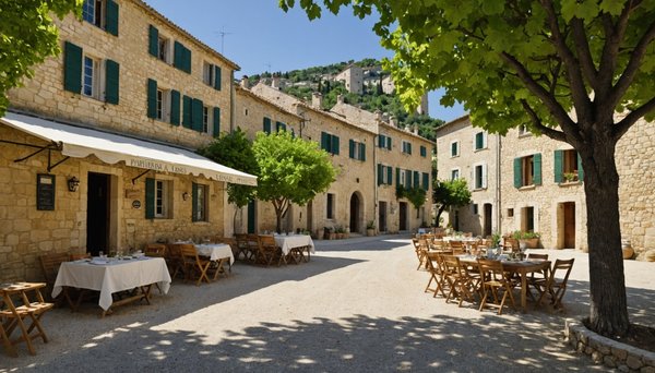 Les plus beaux villages à visiter dans le vaucluse avec le camping les fontaines