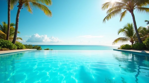 Profiter d'une piscine privée pendant votre séjour à l'Île maurice