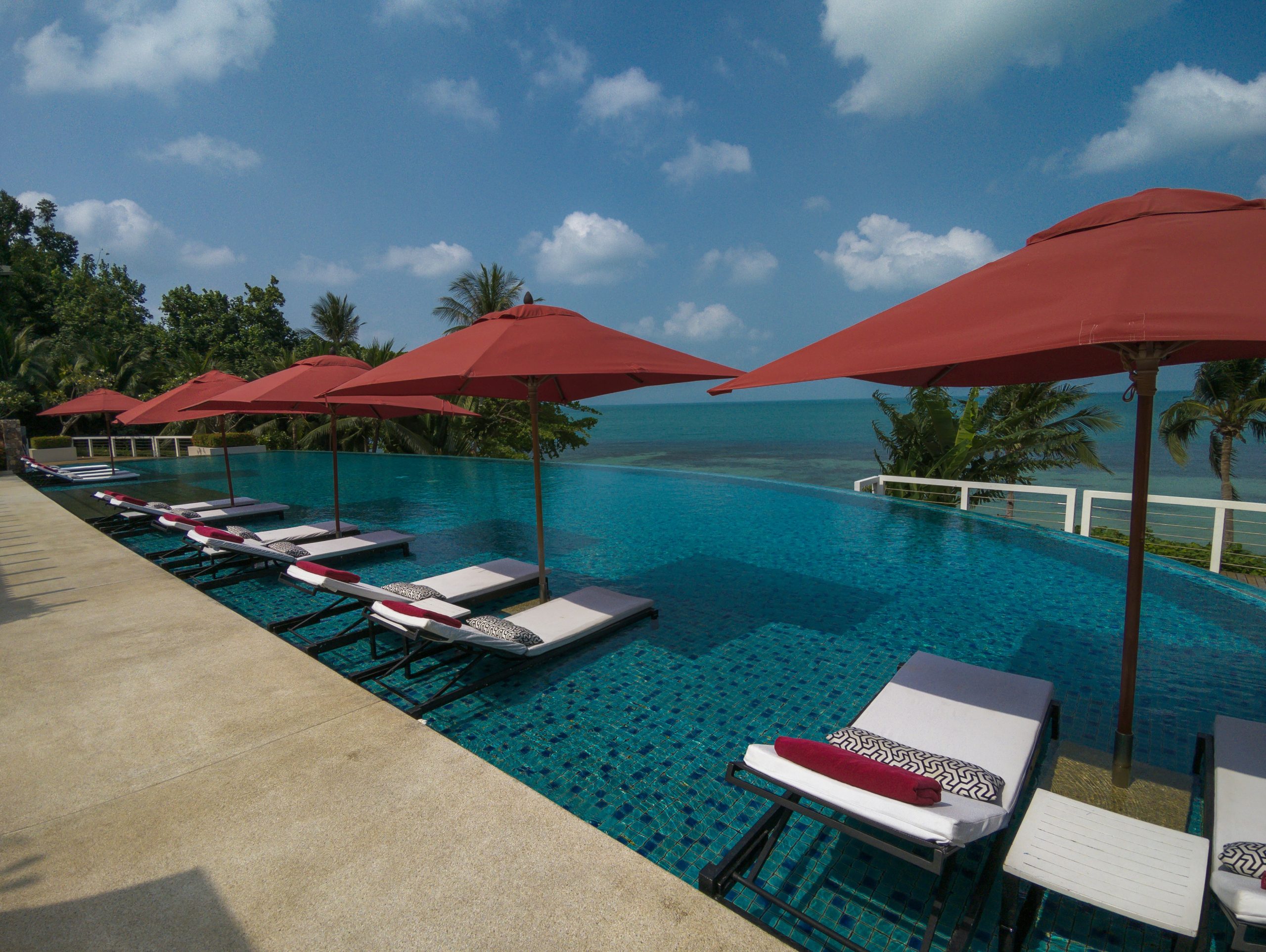 la piscine bord de plage